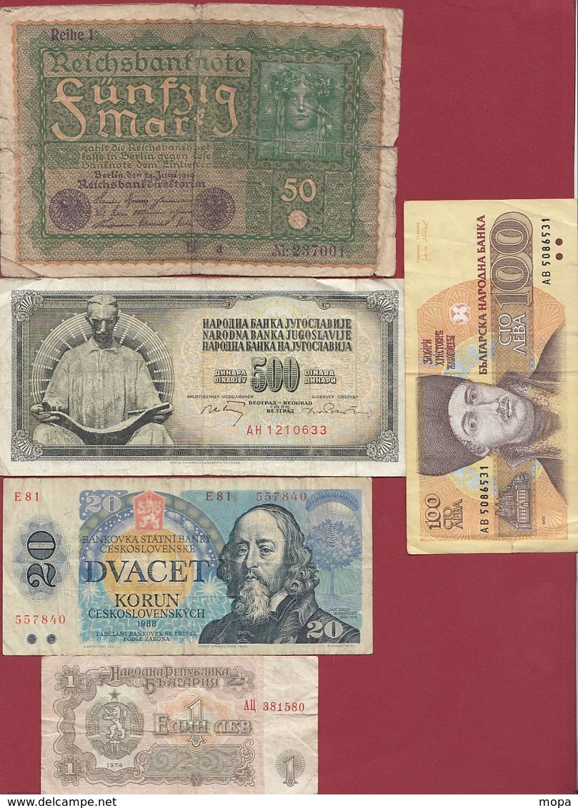 Pays Du Monde 40 Billets Dans L 'état Lot N °3 - Lots & Kiloware - Banknotes