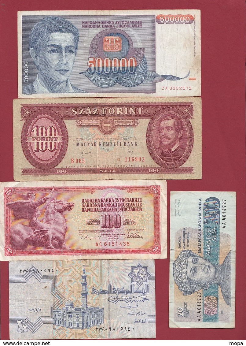 Pays Du Monde 40 Billets Dans L 'état Lot N °4 - Lots & Kiloware - Banknotes