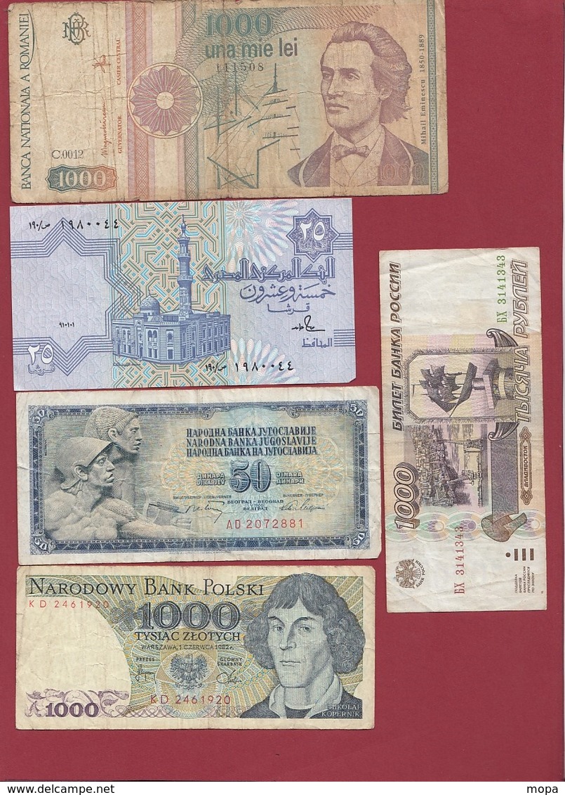 Pays Du Monde 40 Billets Dans L 'état Lot N °4 - Lots & Kiloware - Banknotes