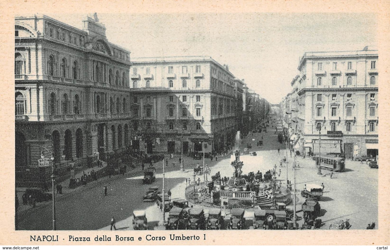 NAPOLI - Piazza Della Borsa E Corso Umberto I - Napoli (Naples)