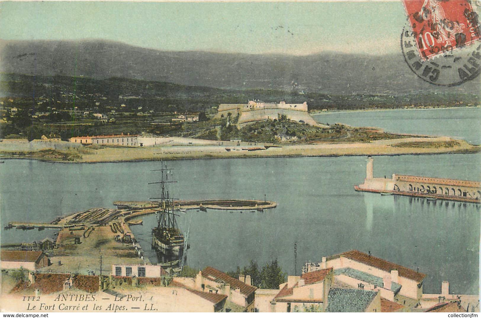 .CPA FRANCE 06  "Antibes, Le  Fort Carré " - Other & Unclassified