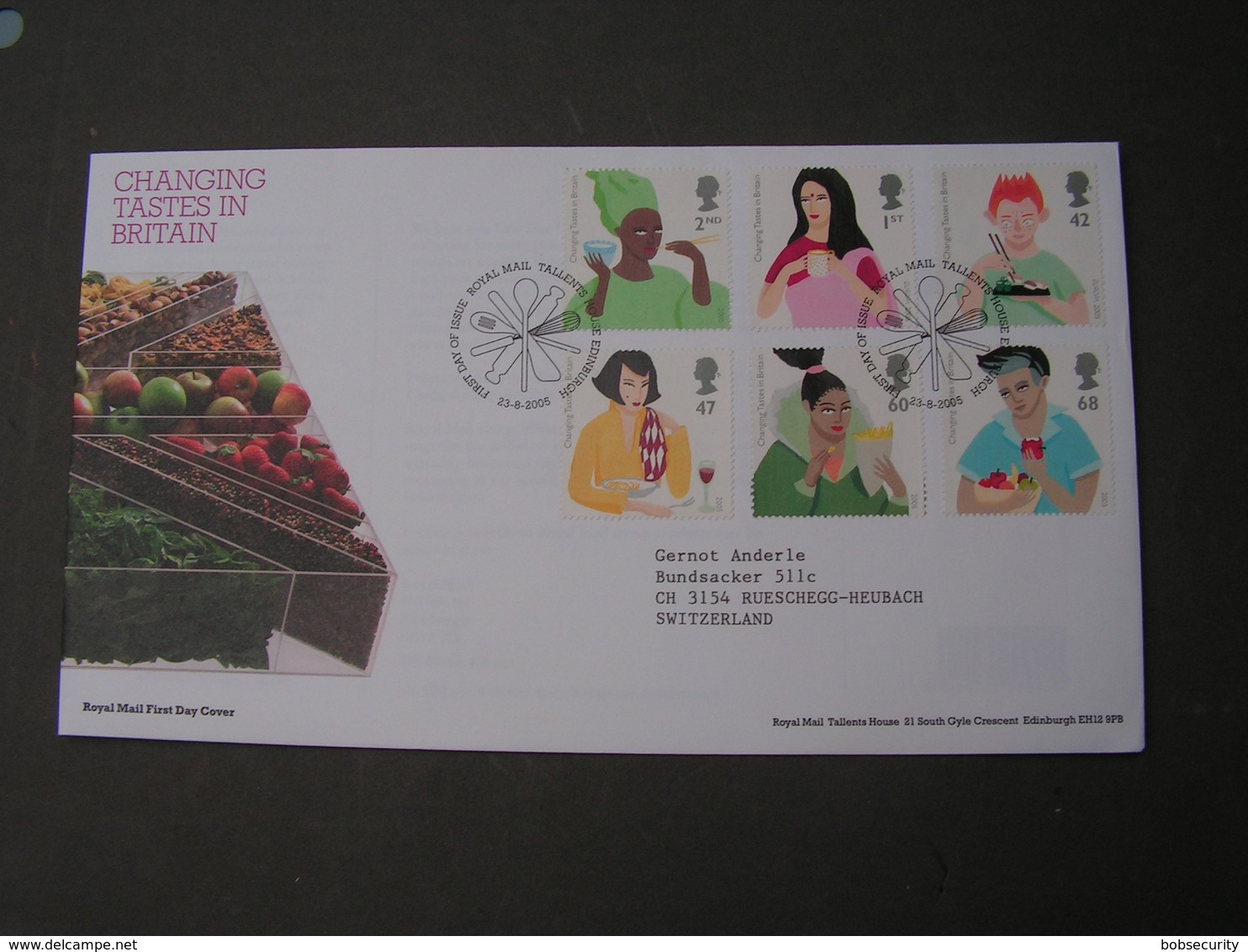 GB FDC 2005 - 2001-2010 Dezimalausgaben