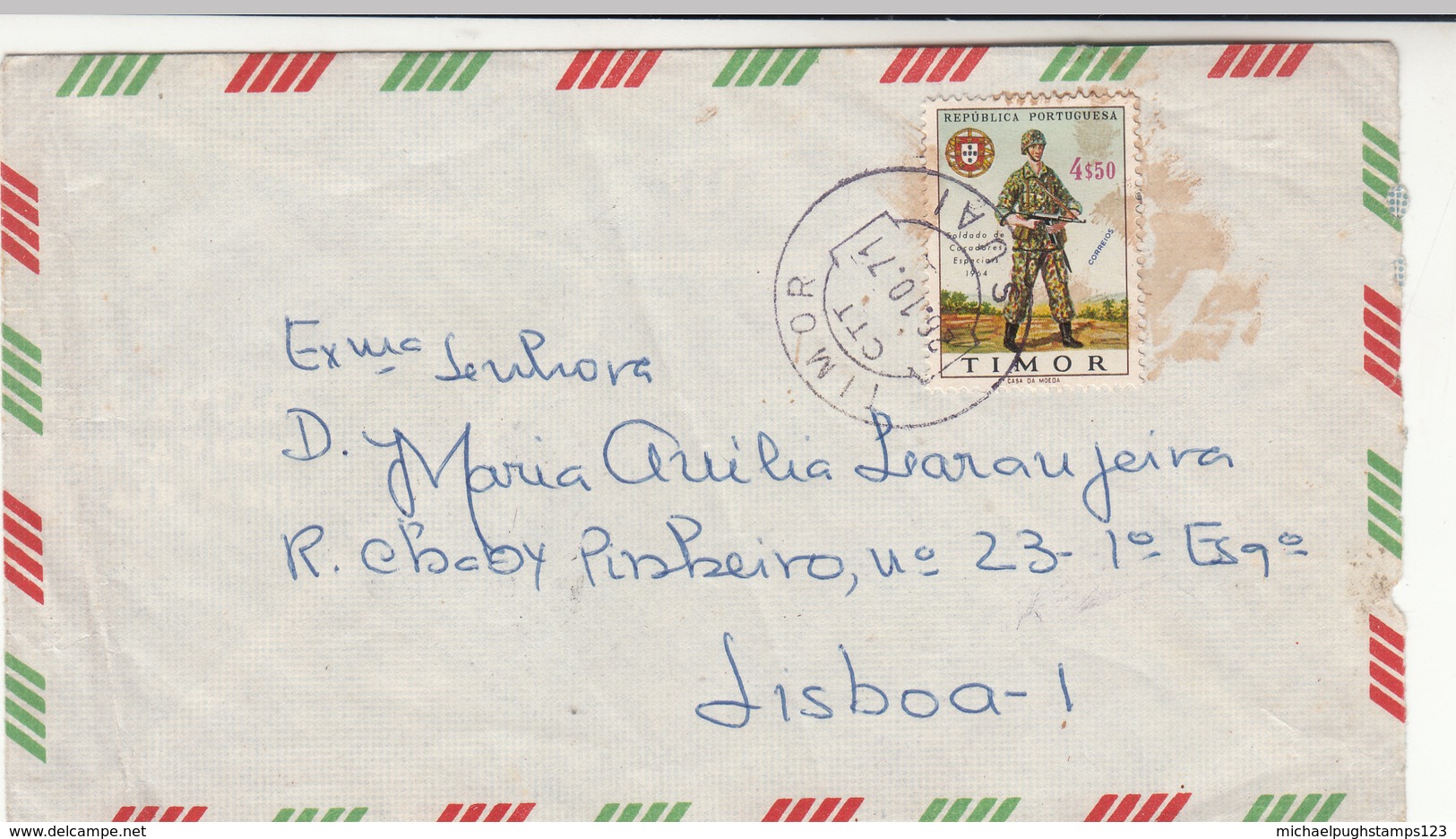 Timor / Airmail / Postmarks - Autres & Non Classés