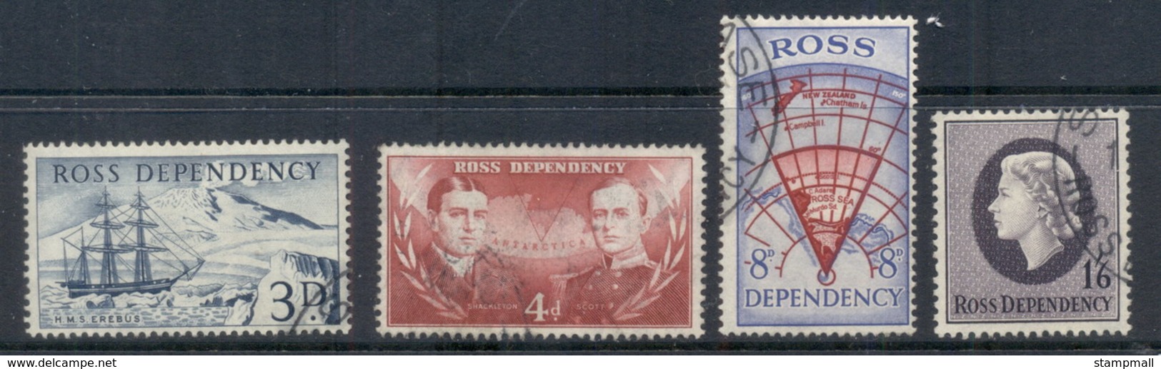 Ross Dependency 1957 Pictorials FU - Unused Stamps