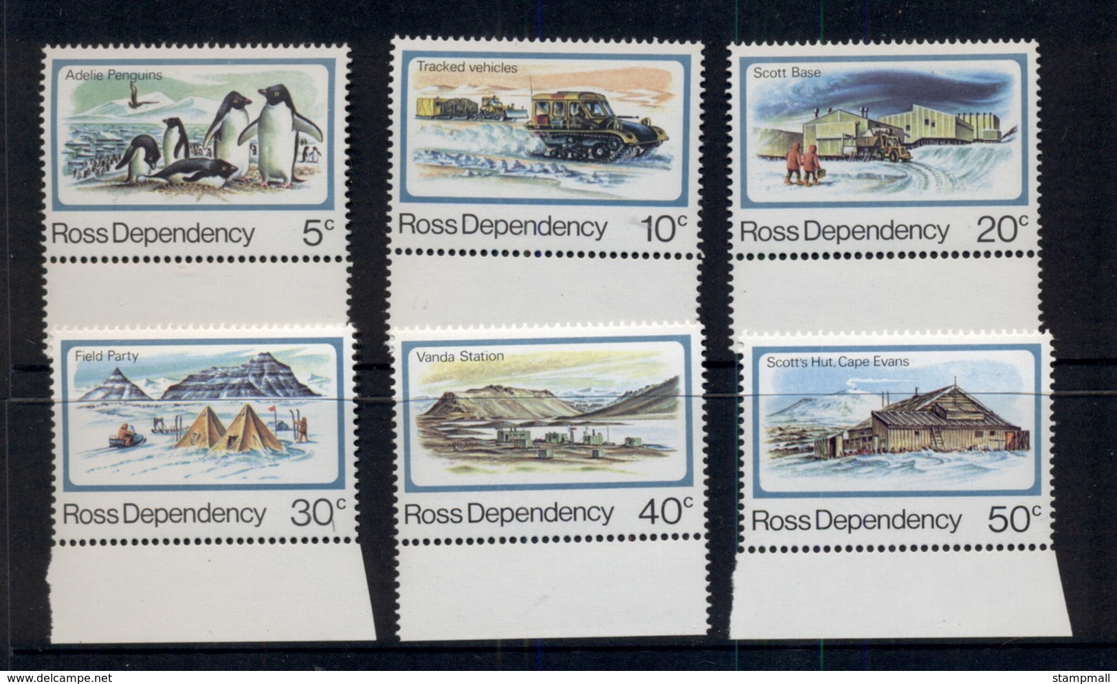 Ross Dependency 1982 Scott Base MUH - Unused Stamps
