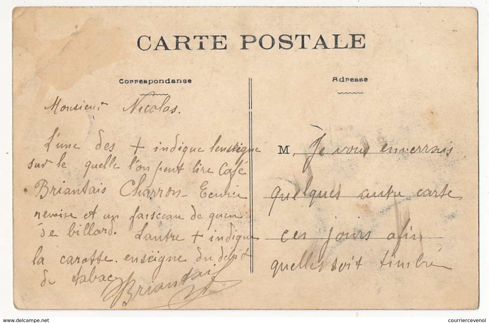 CPA - BALLOTS (Mayenne) - Place De L'Eglise - Other & Unclassified