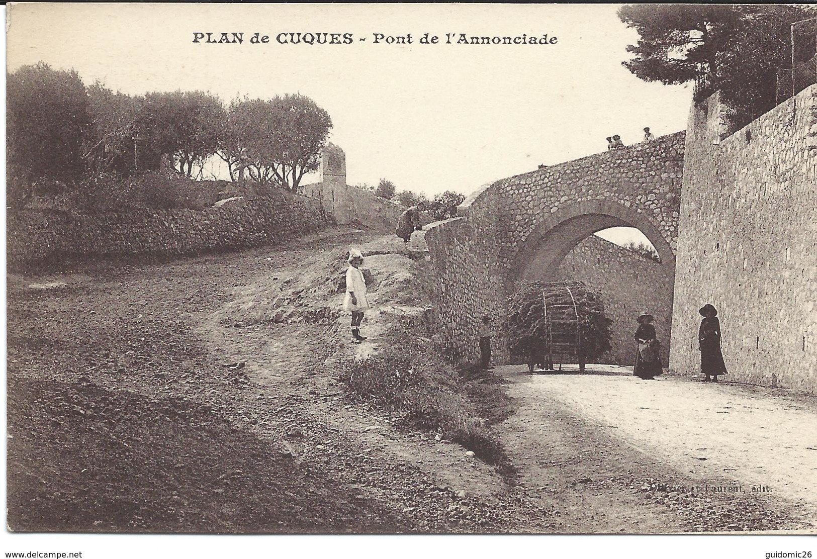 Plan De Cuques Pont De L'annonciade - Pelissanne