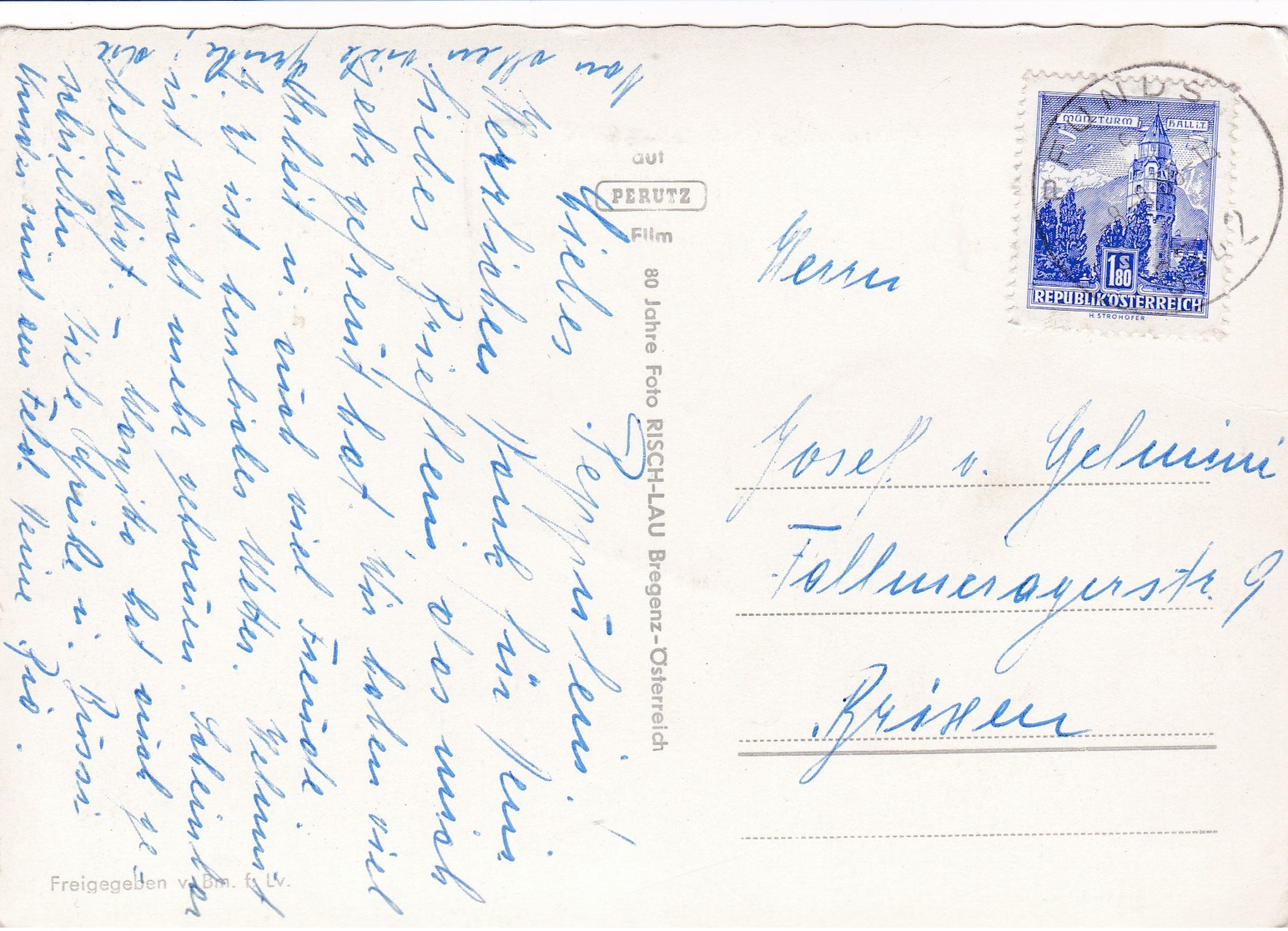 Modern Post Card Of Pfunds, Tyrol, Austria,L61. - Other & Unclassified