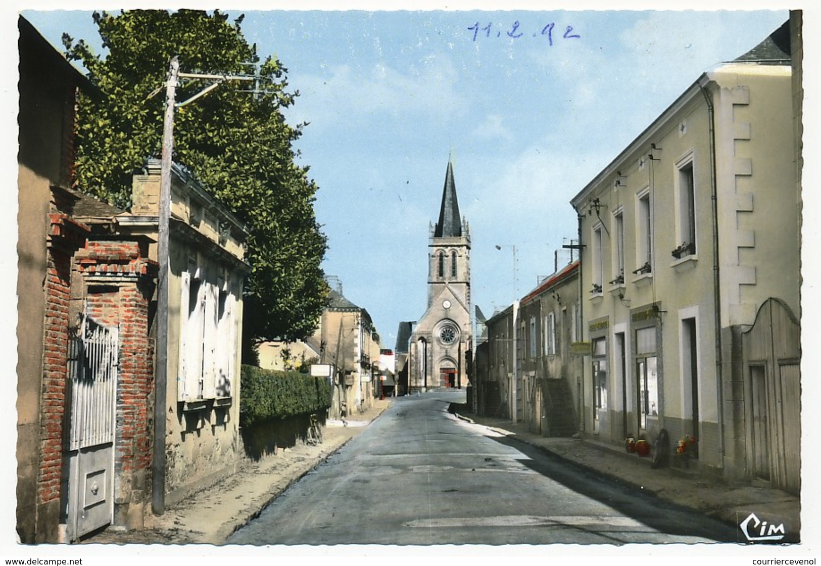 CPSM  - BALLOTS (Mayenne) - Le Bourg, Vue D'ensemble - Otros & Sin Clasificación