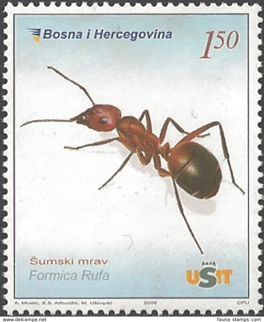 Bosnia And Herzegovina - Woods Ant (Formica Rufa), MINT, 2006 - Other & Unclassified