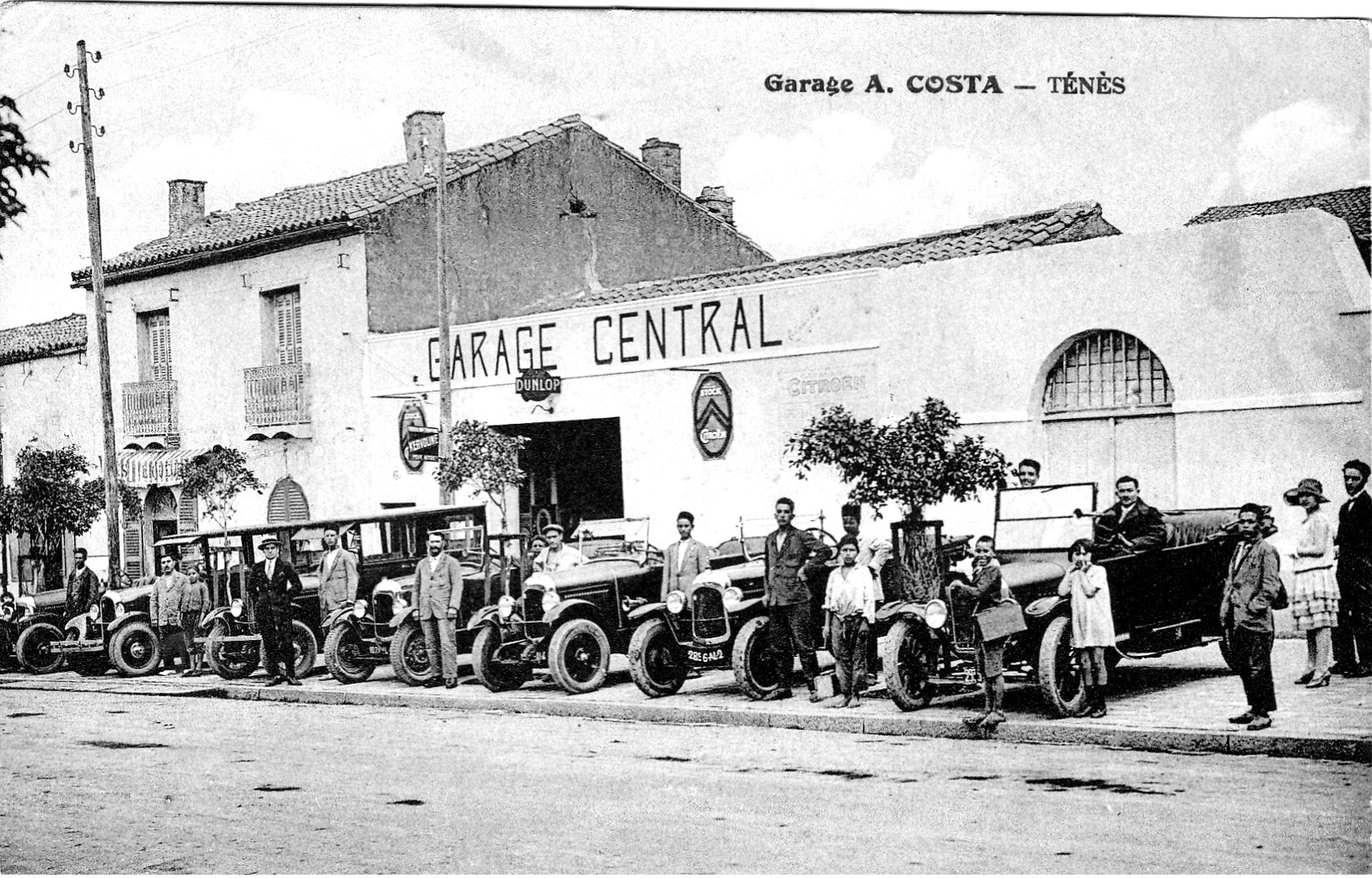 ALGERIE  -SUPERBE TENES   -  LE GARAGE COSTA   BB-904 - - Autres & Non Classés