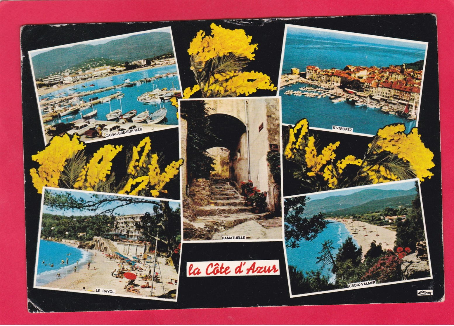 Modern Post Card Of Côte D'Azur, France,L61. - Provence-Alpes-Côte D'Azur