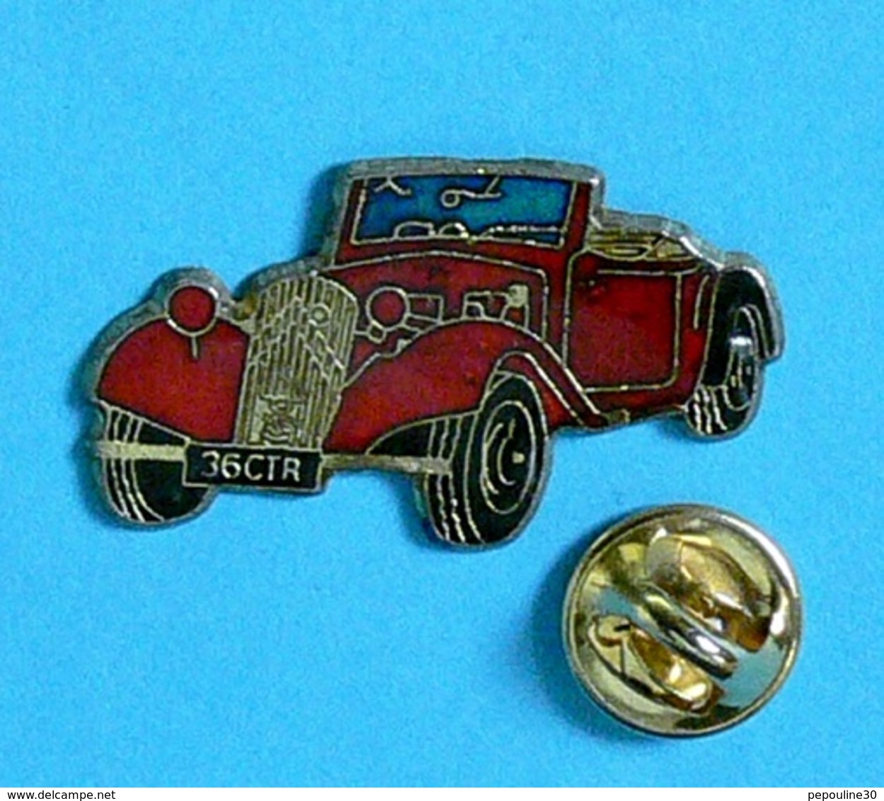 1 PIN'S  //  ** CITROËN / TRACTION AVANT / CABRIOLET 15 ** - Citroën