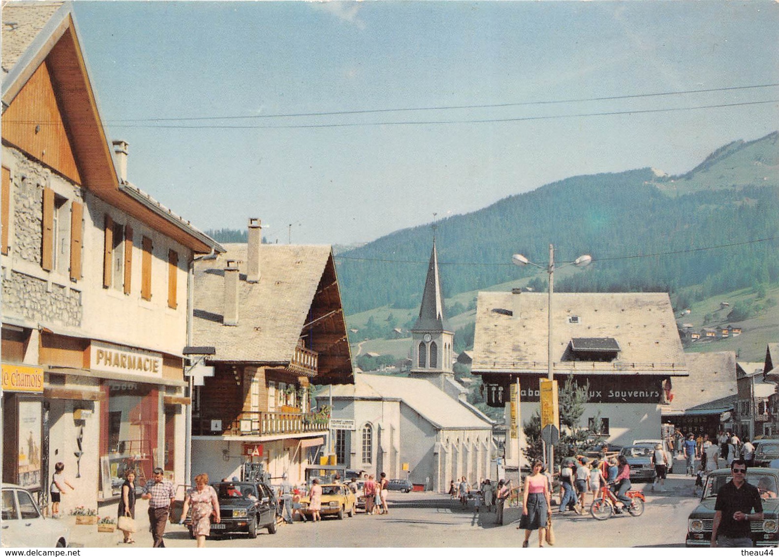 ¤¤    -   CHATEL   -  Vue Sur L'Eglise  -   ¤¤ - Châtel