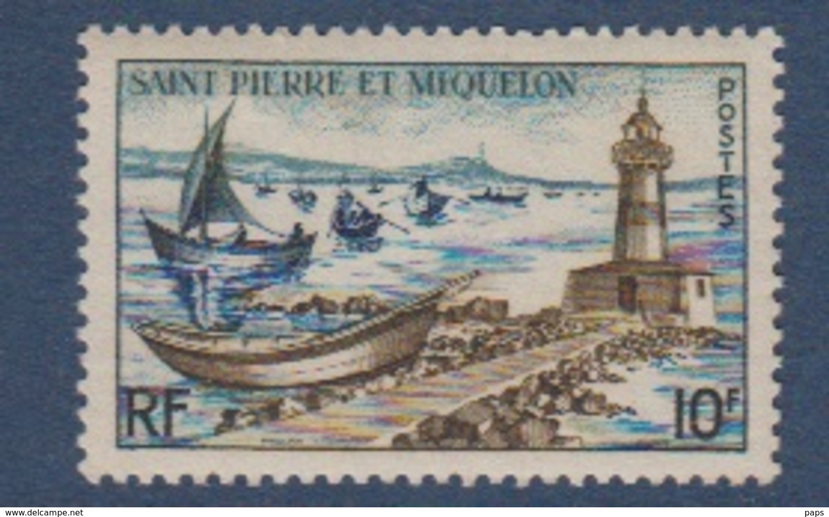 S.P.M.-1957-N°357** PHARE ET FLOTILLE DE DORIS - Nuovi