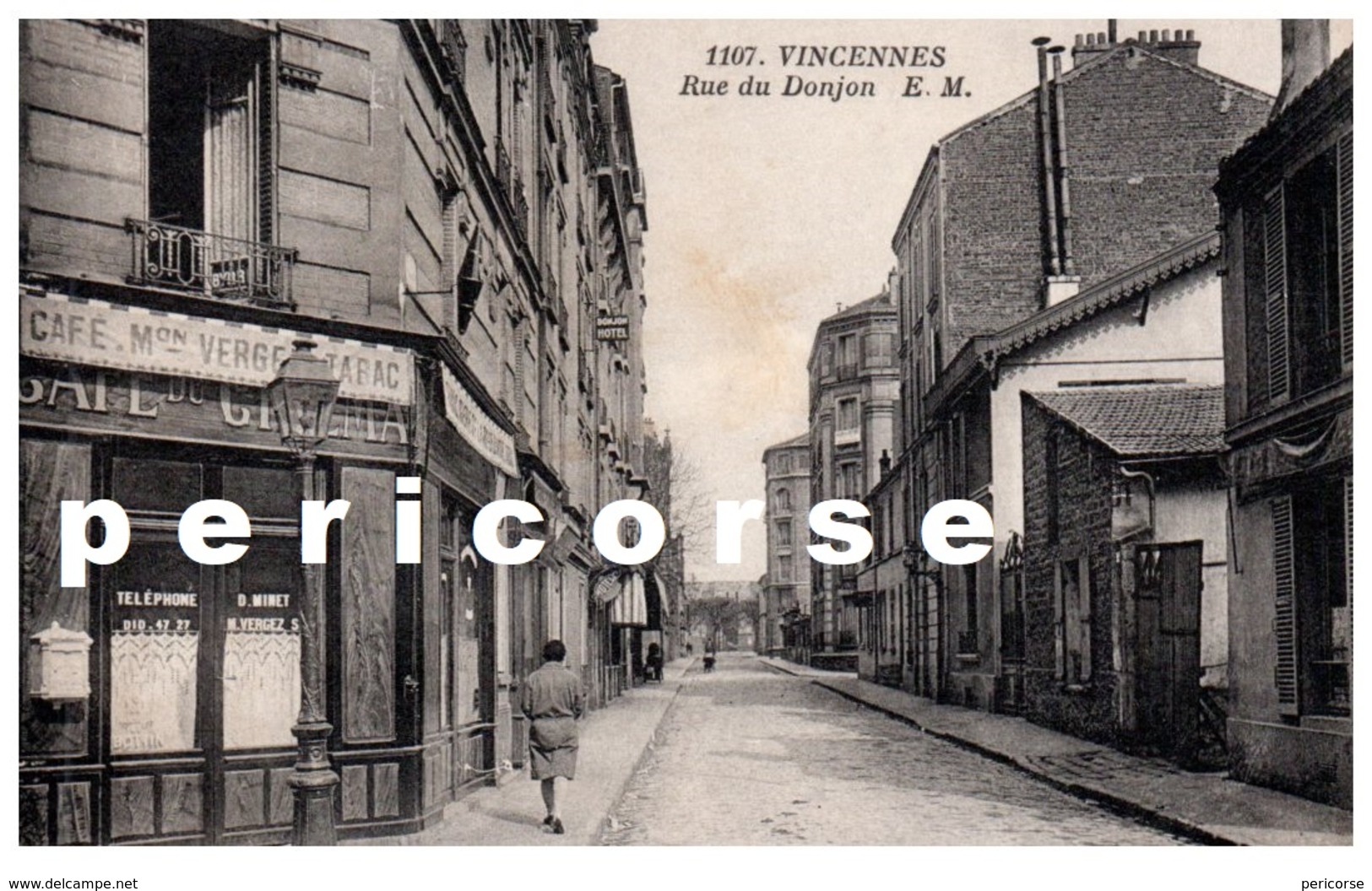 94  Vincennes  Café Tabac  Rue Du Donjon - Vincennes