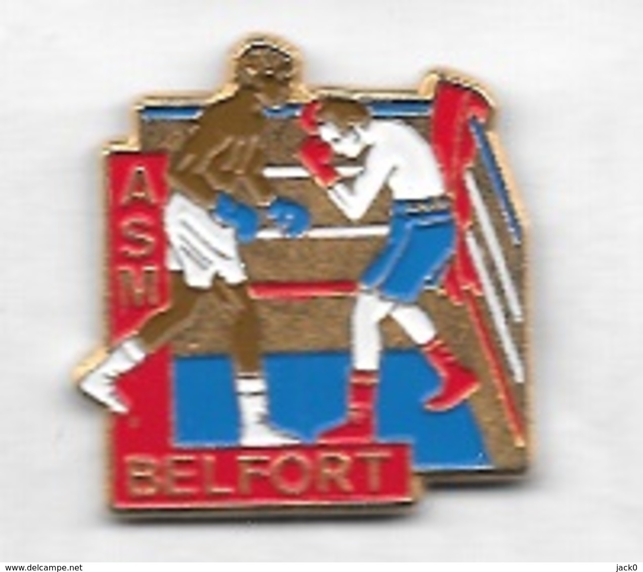 Pin' S  Ville, Sport  BOXE, Club  A.S.M  BELFORT  ( 90 ) - Boxing