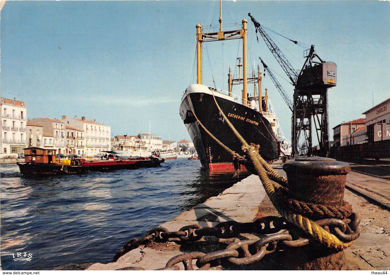 ¤¤  -  SETE   -  Quai D'Orient   -  Le Bateau De Commerce " CATHERINE SCHIAFFINO "   -  Cargo  -  ¤¤ - Sete (Cette)