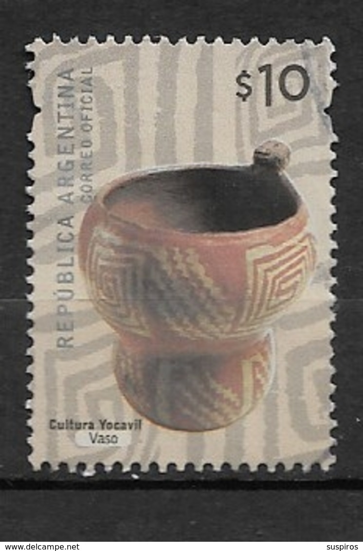 ARGENTINA  2008 Cultural Heritage - Pottery /Vaso Cultura Yocavil  * - Usati