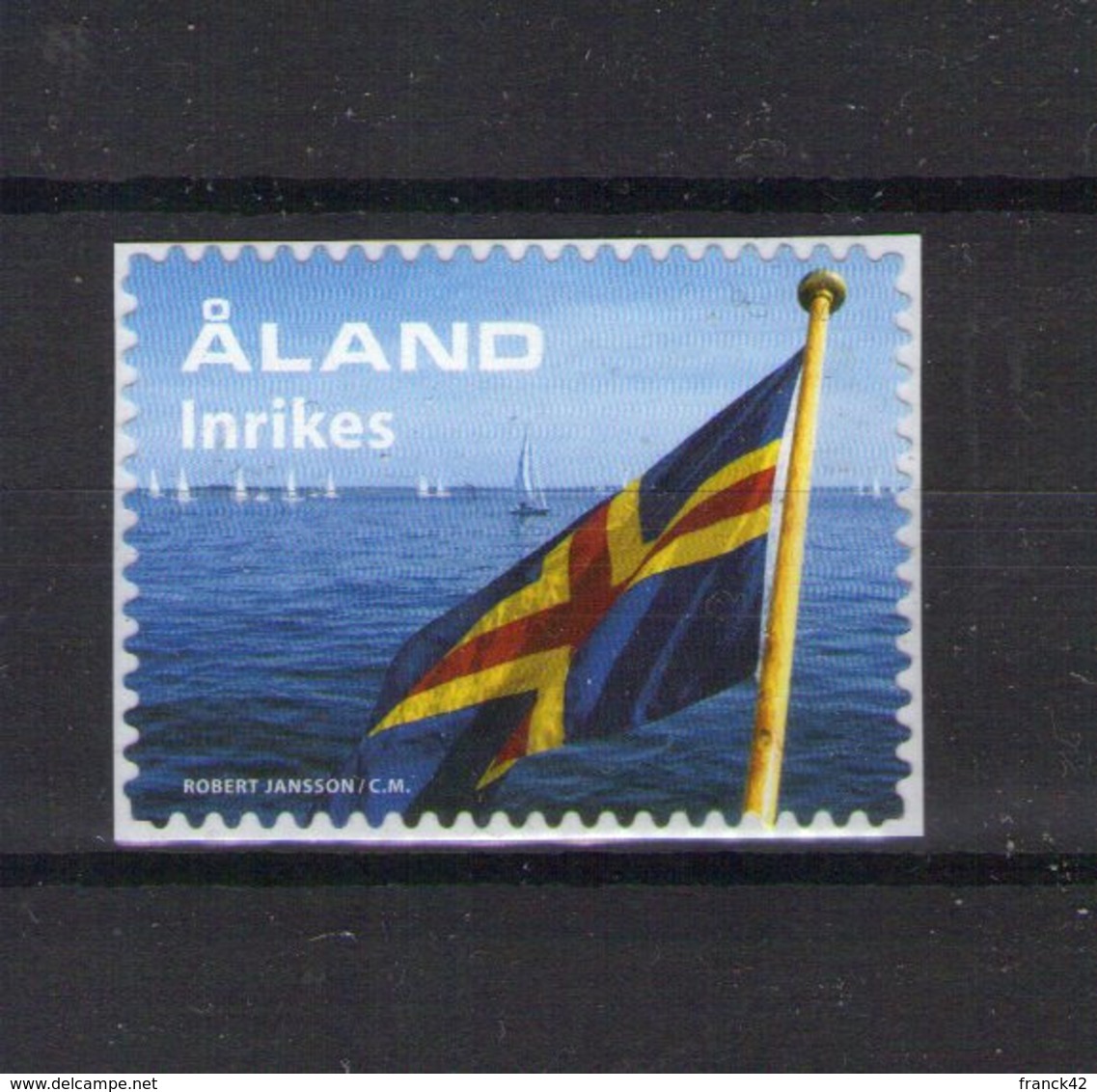 Aland. Série Courante. Drapeau - Aland