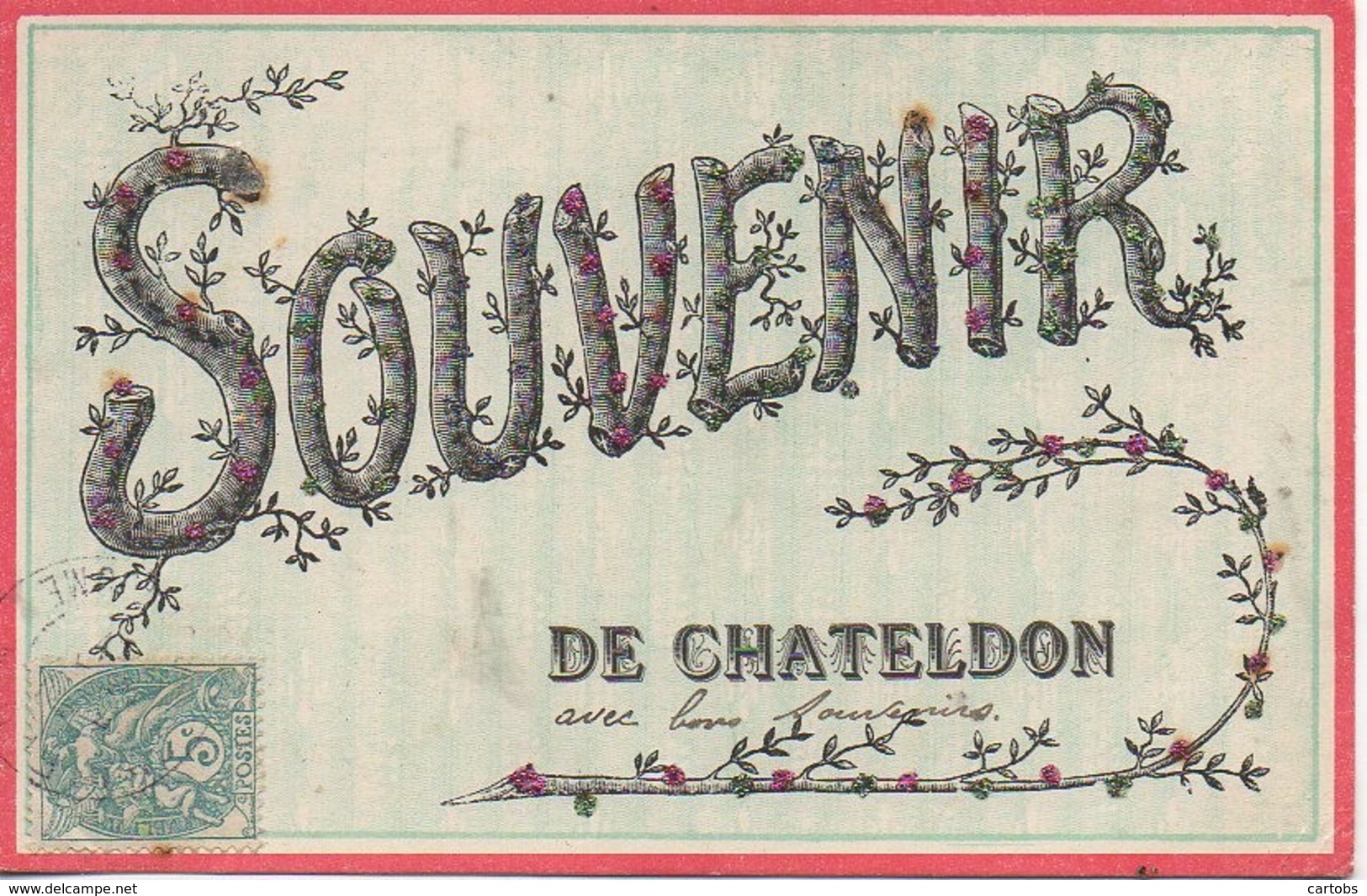 63  Souvenir De CHATELDON - Chateldon