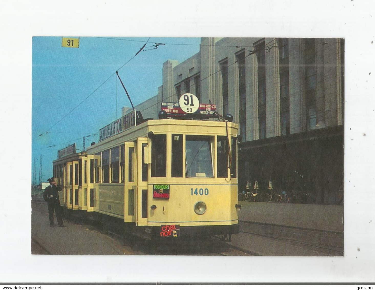 BRUXELLES (TRAMWAY BEAU PLAN) - Public Transport (surface)