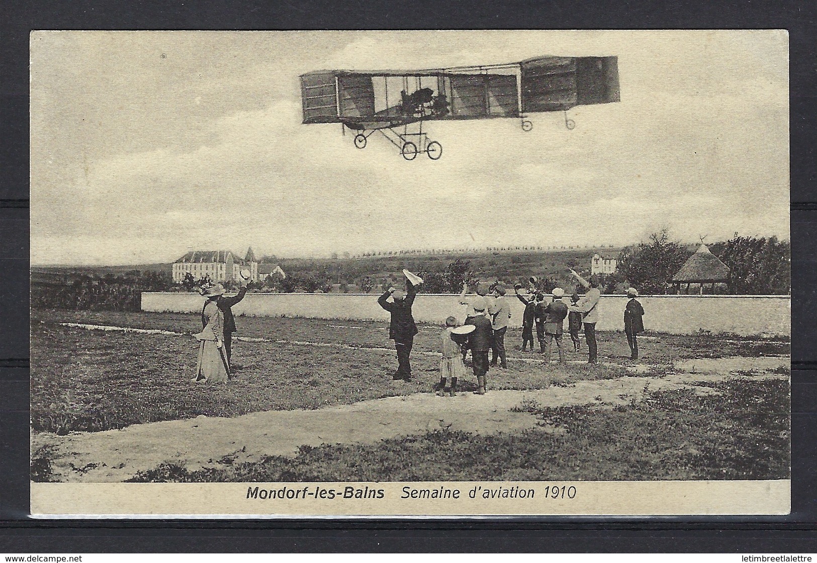 CPA - Mondorf Les Bains, Semaine D' Aviation 1910 - RARE - Carte Neuve - Mondorf-les-Bains