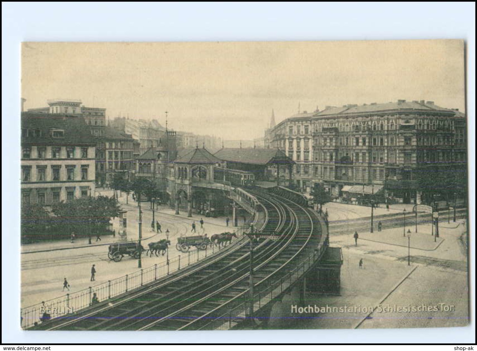 XX005035/ Berlin Hochbahnstation Schlesisches Tor AK - Sonstige & Ohne Zuordnung