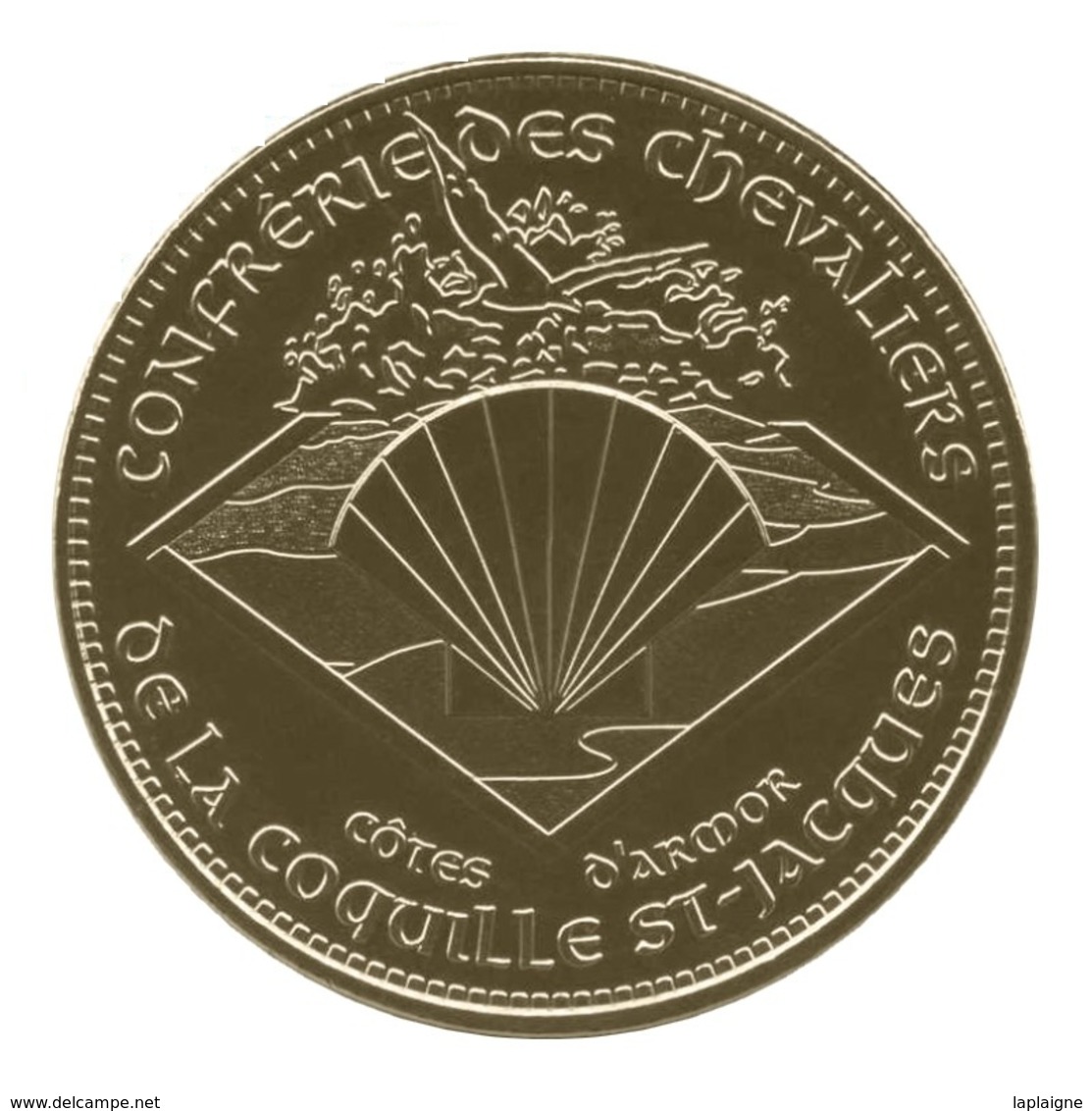 Monnaie De Paris , 2013 , Plerin , Confrérie Des Chevaliers De La Coquille St Jacques , Côtes D'Armor - Autres & Non Classés