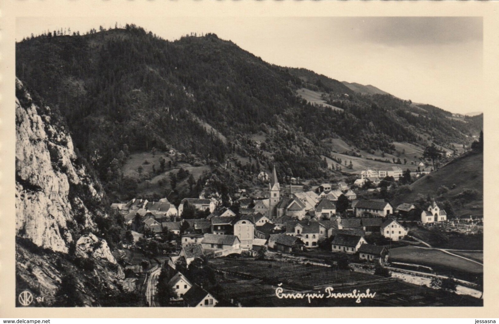 AK - Slowenien CRNA PRI PREVALIJAH (Schwarzenbach In Unterkärnten) -1930 - Slowenien