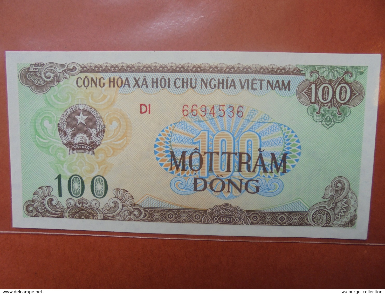 VIETNAM 100 DÔNG 1991 PEU CIRCULER/NEUF - Vietnam