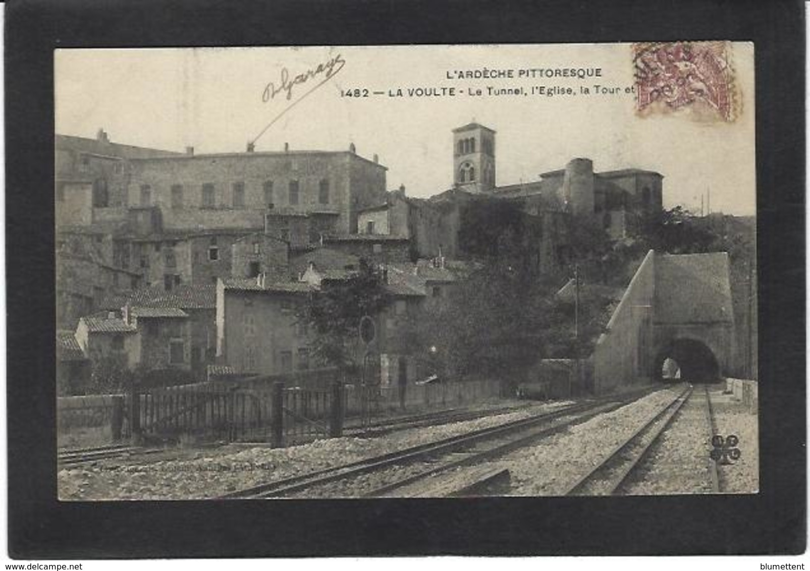 CPA Ardèche 07 Circulé La Voulte - La Voulte-sur-Rhône