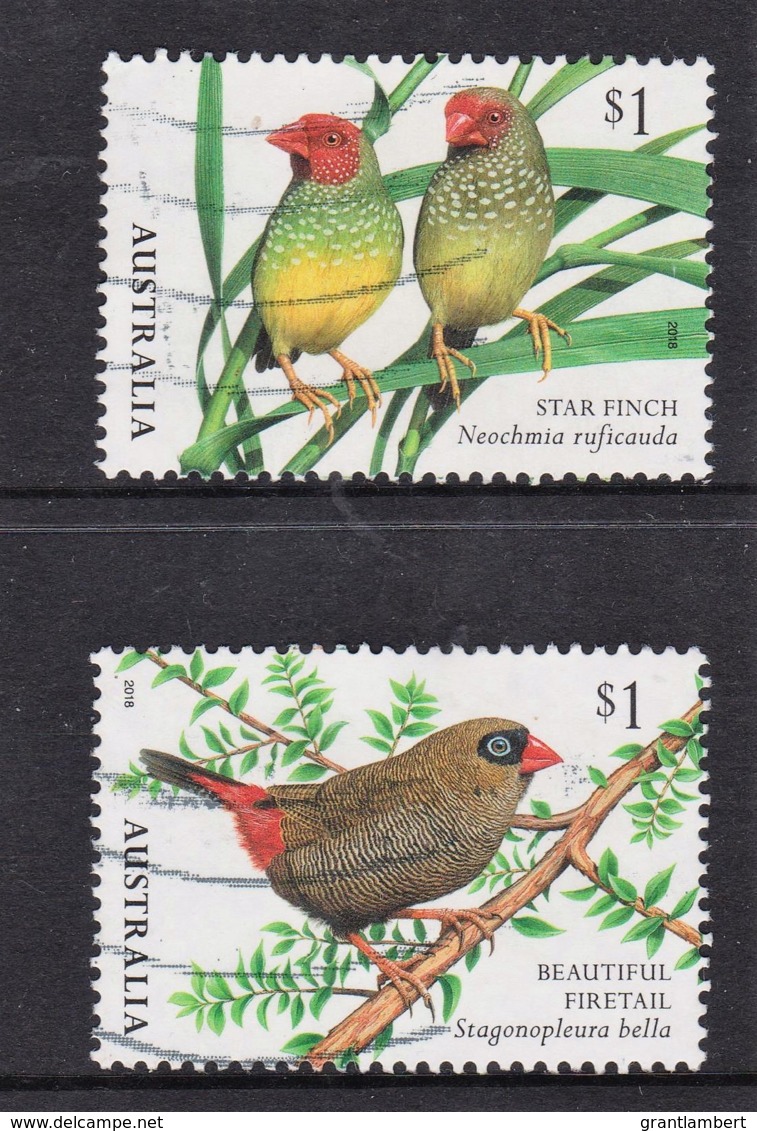 Australia 2018 Finches Two Used - Used Stamps