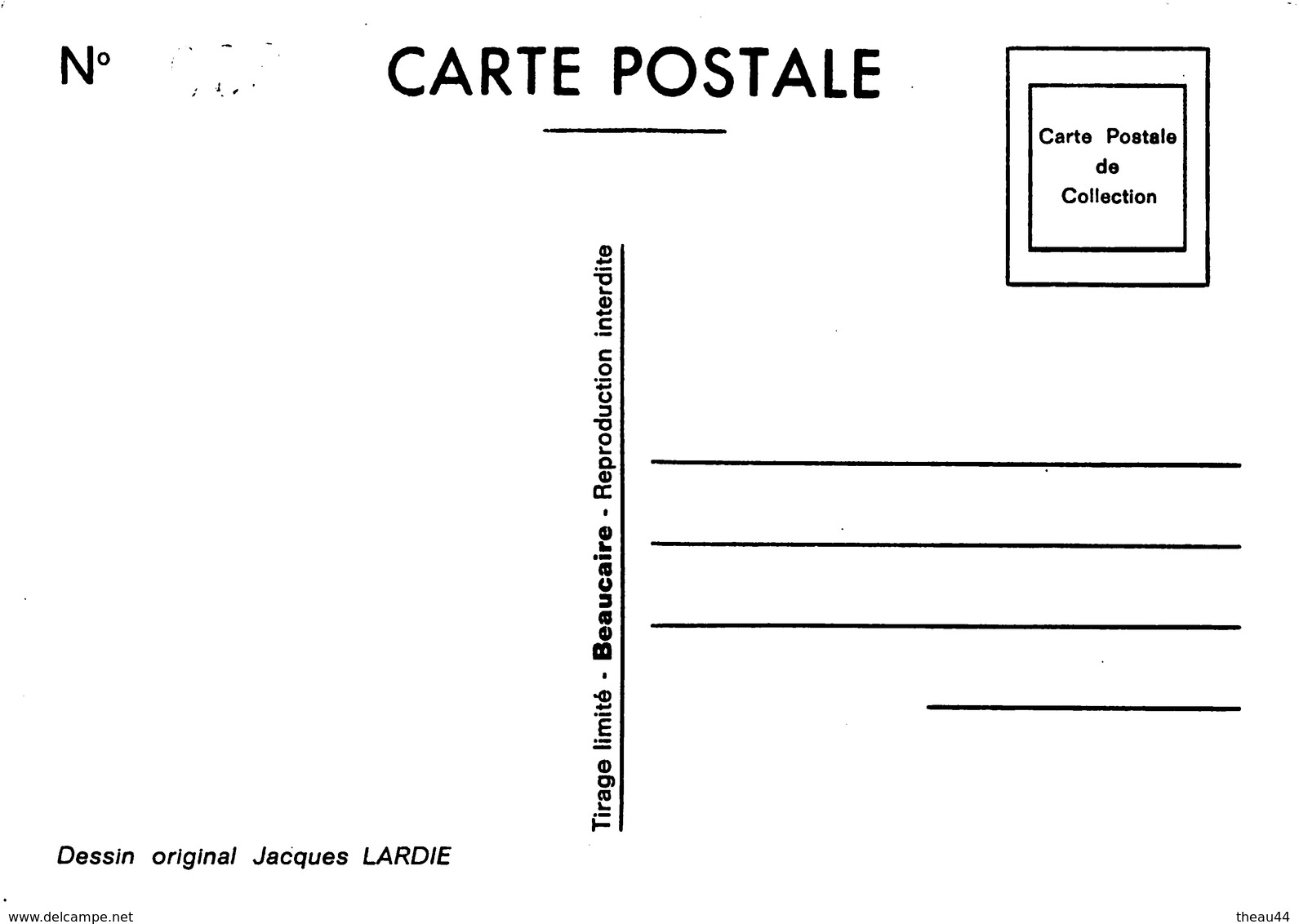 ¤¤  -  Illustrateur "LARDIE"  -  TGV  -  Politique  -  Bernard TAPIE  -  Tirage Limité 85 Ex  -  ¤¤ - Autres & Non Classés