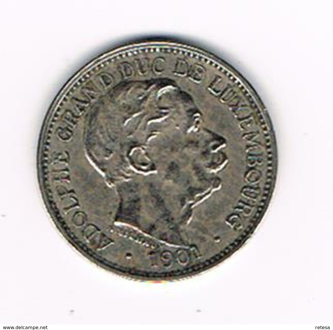 &  LUXEMBOURG 10 CENTIMES 1901 - Luxembourg