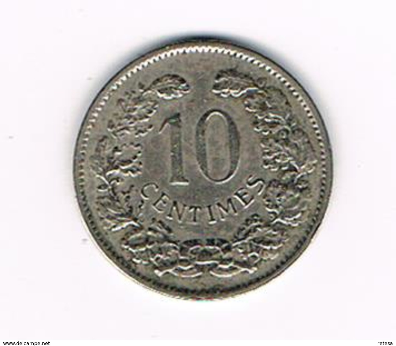 &  LUXEMBOURG 10 CENTIMES 1901 - Luxembourg