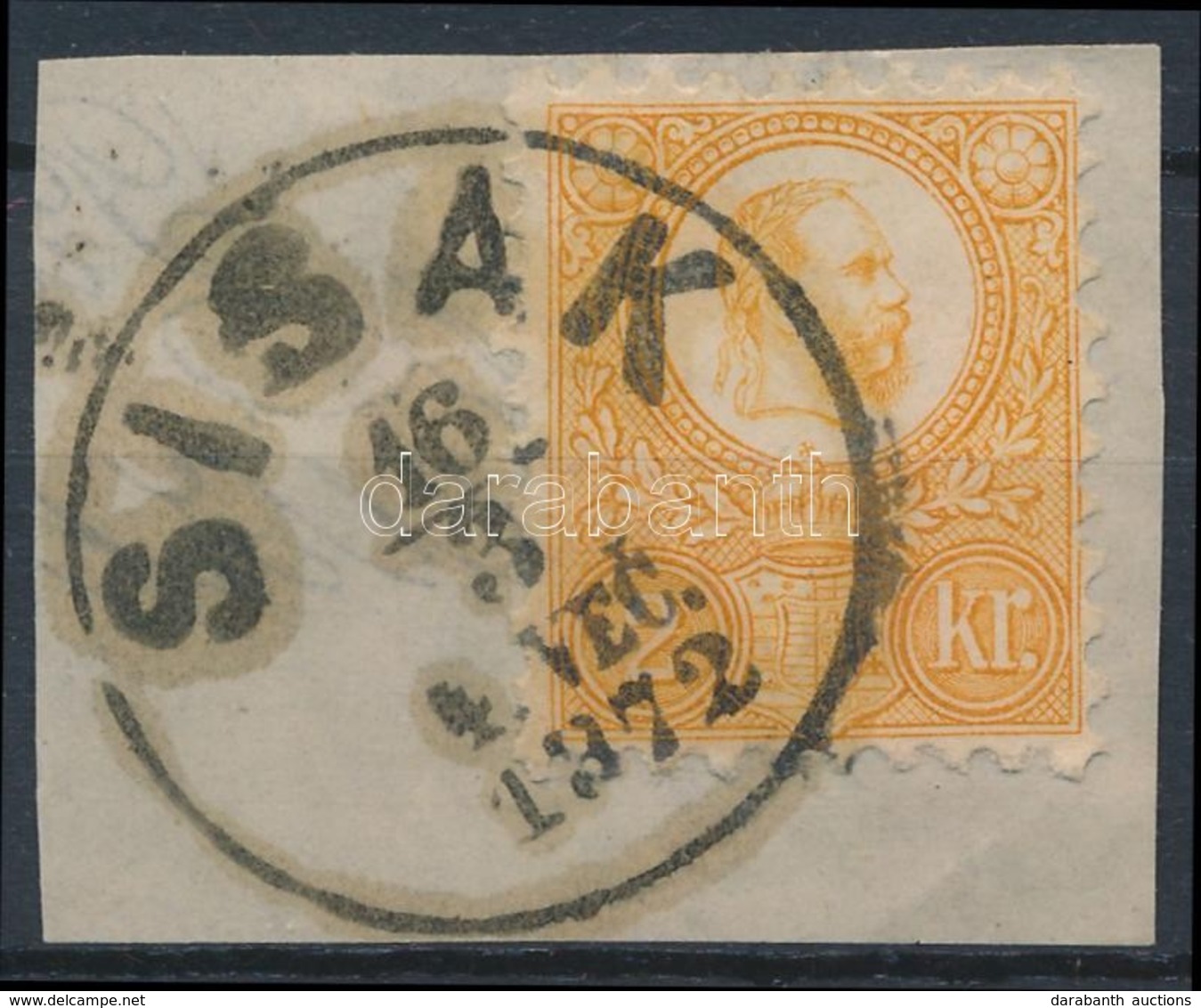 1871 Réznyomat 2kr Luxus 'SISAK VEC. 1872' - Other & Unclassified