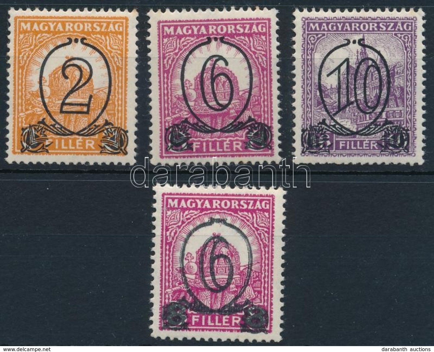 ** 1931 Kisegítő 505A-507A + 506B (16.000) - Otros & Sin Clasificación