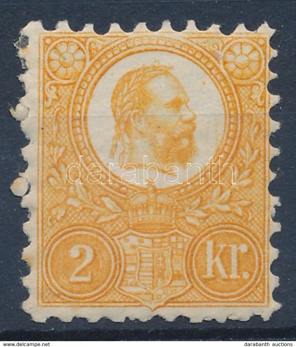 * 1871 Réznyomat 2kr Narancs (11.000) - Andere & Zonder Classificatie