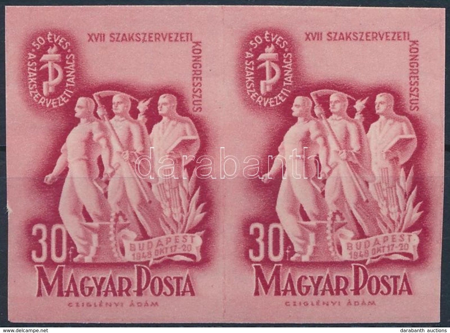 ** 1948 Szakszervezet Vágott Pár - Other & Unclassified