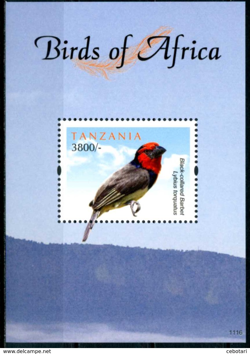 TANZANIA 2012** - Uccelli / Birds - Miniblock MNH, Come Da Scansione. - Altri & Non Classificati