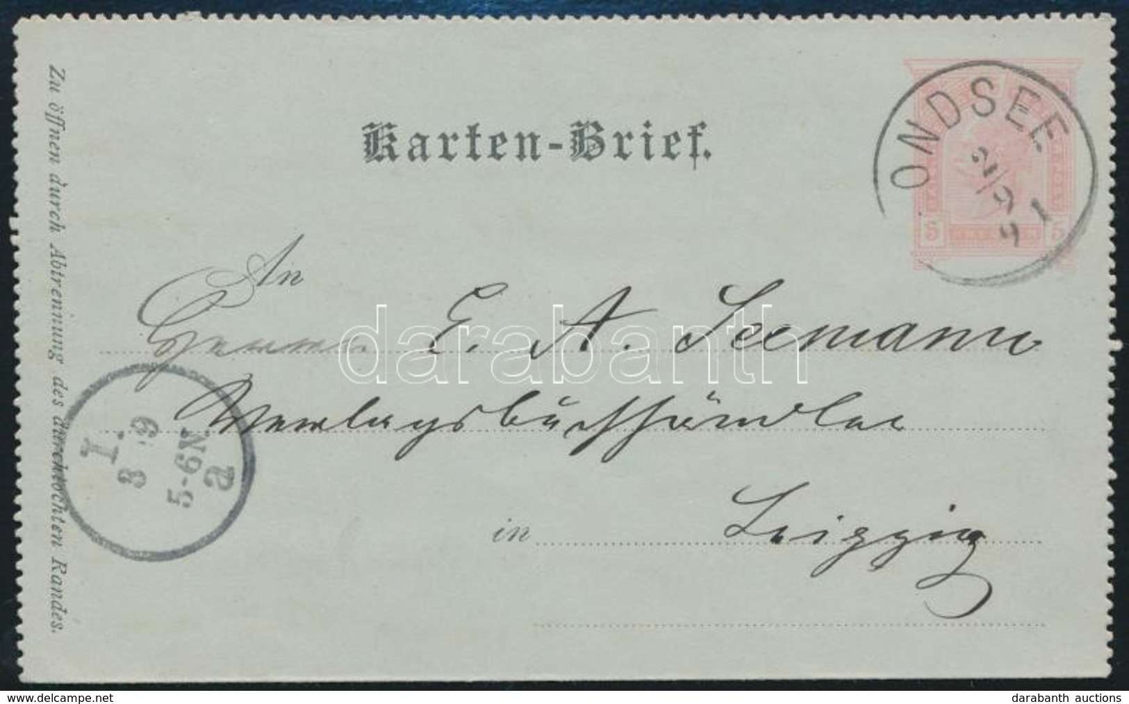 Ausztria 1891 - Other & Unclassified