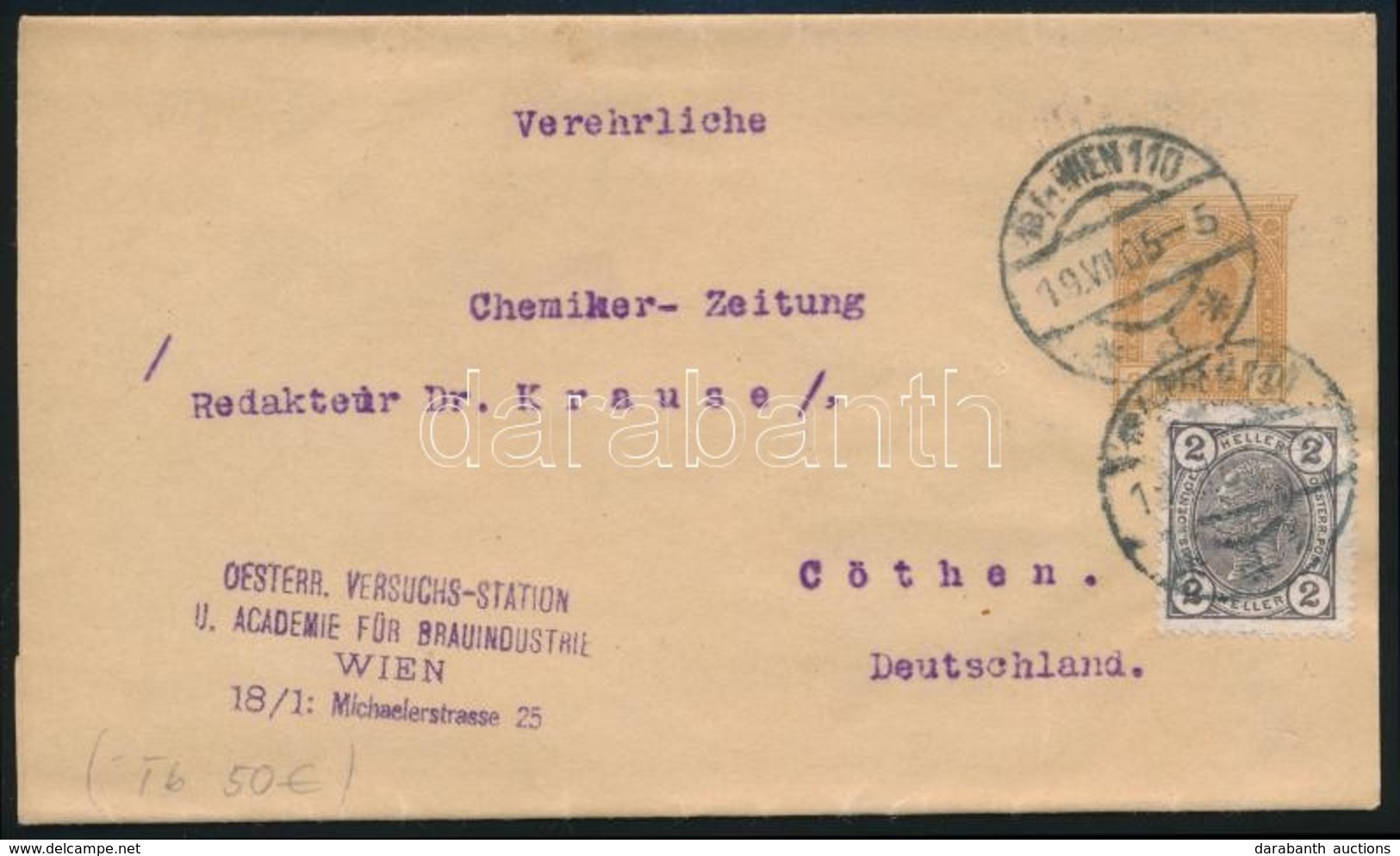 Ausztria 1905 - Other & Unclassified