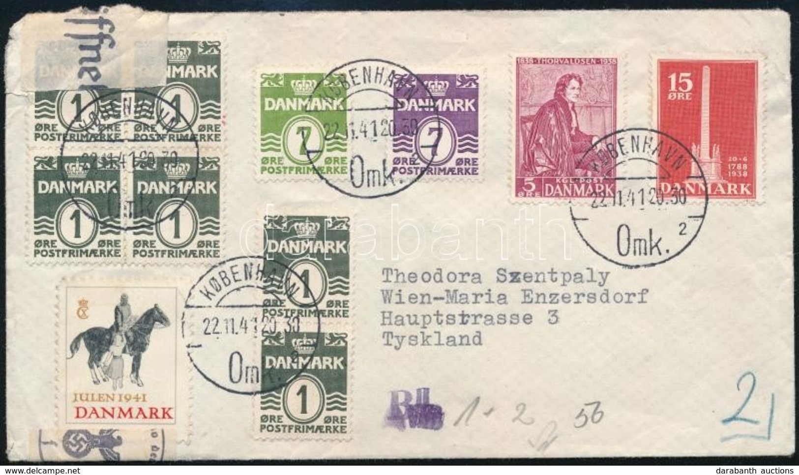Dánia 1941 - Andere & Zonder Classificatie