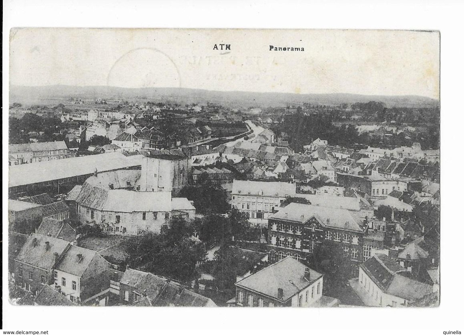 ATH  ( M 4901 )  Panorama Et Vue Sur Burban - Ath