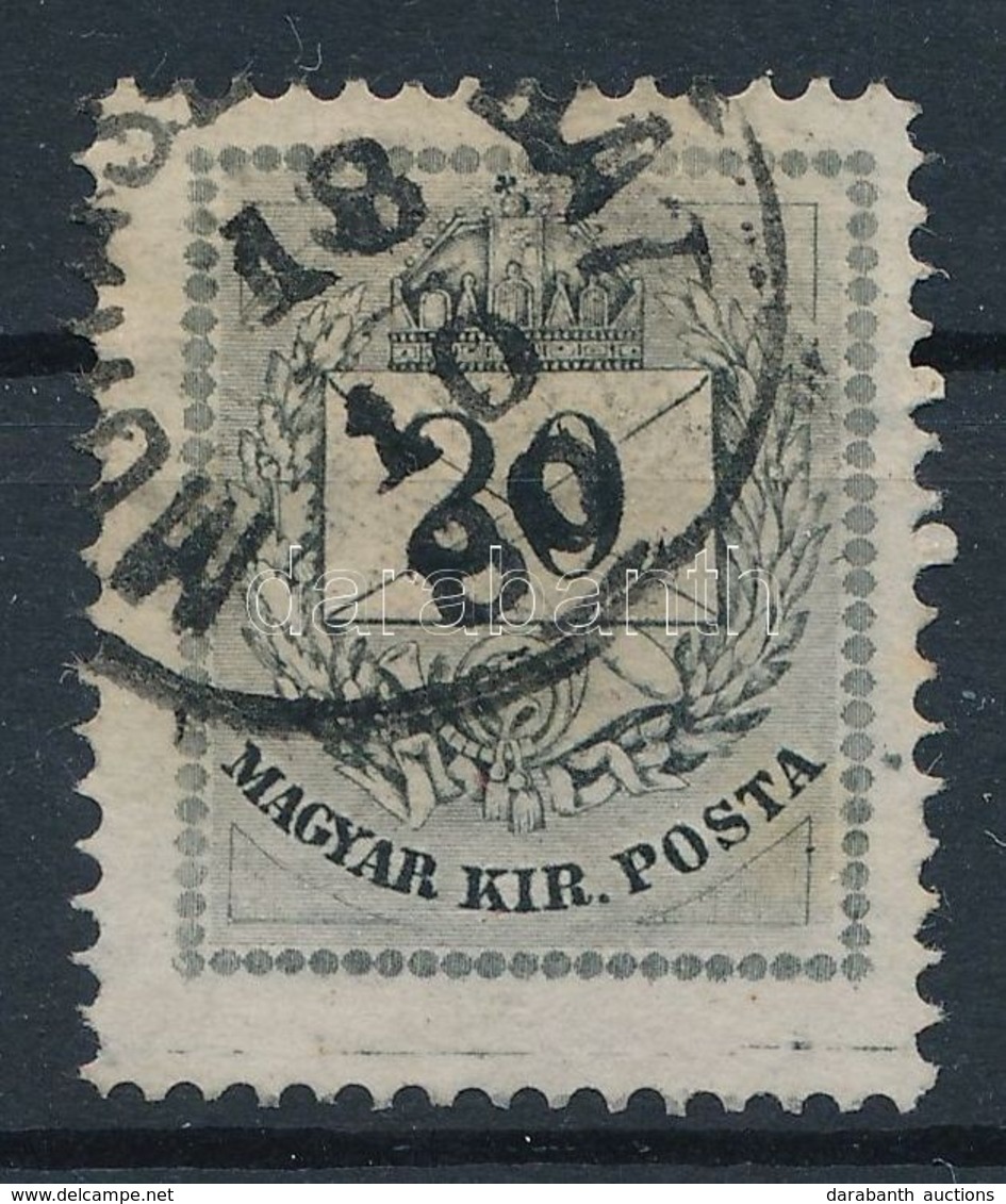 O 1874 Elfogazott 20kr - Other & Unclassified