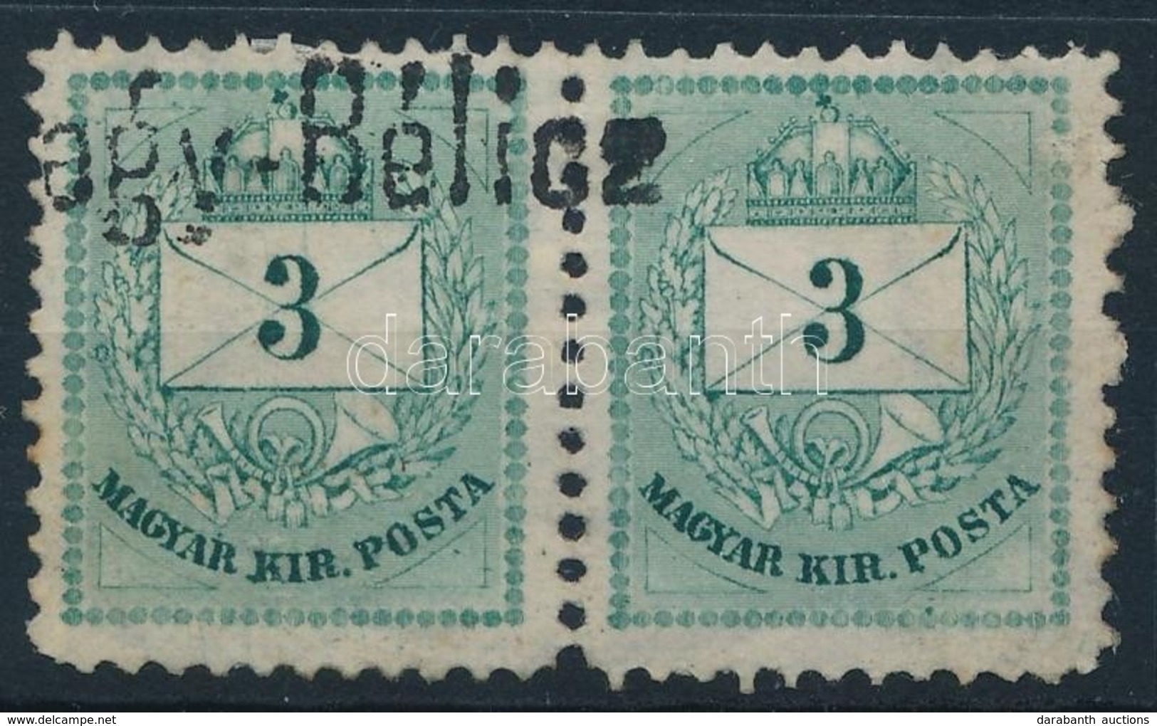 O 1881 3kr Pár '(N)agy-Bélicz' - Other & Unclassified