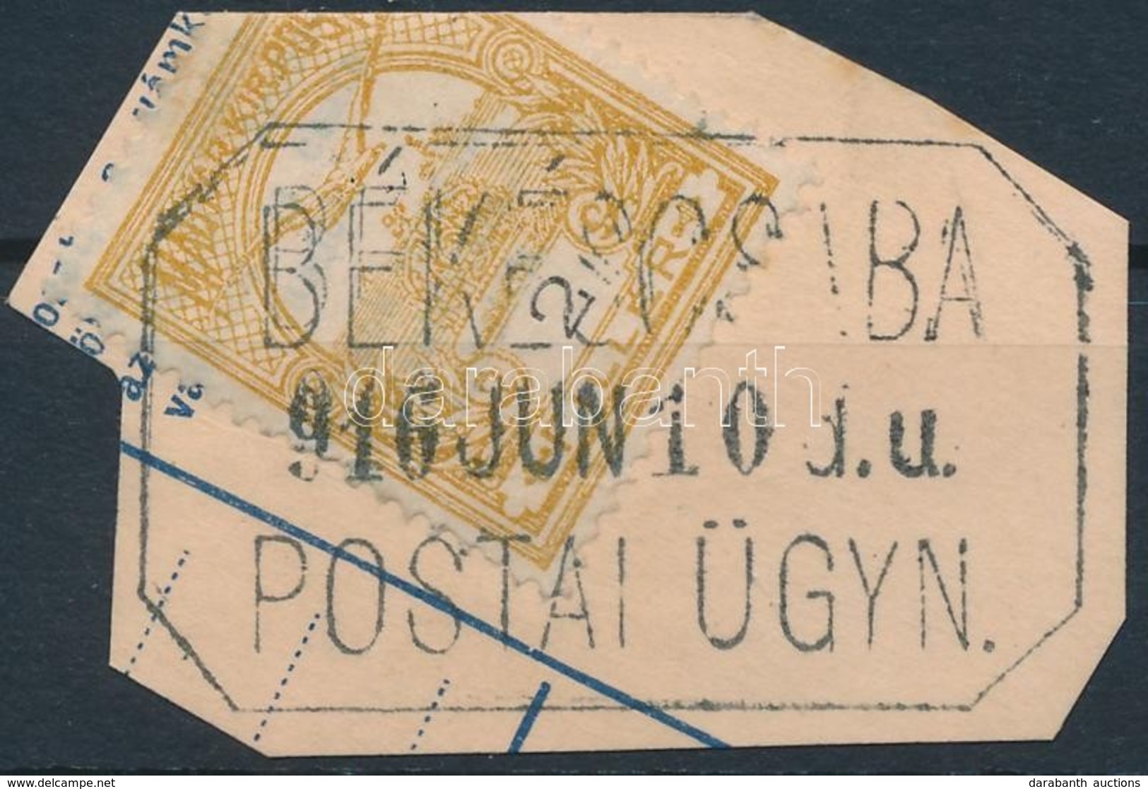 'BÉKÉSCSABA' Postaügynökségi Bélyegzés - Other & Unclassified