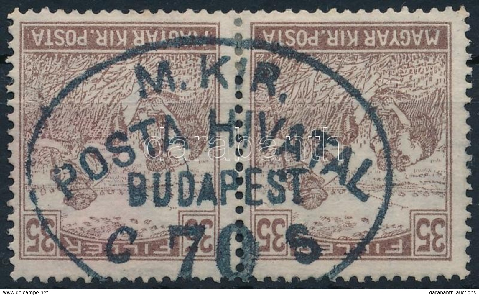 O 'M.KIR. POSTA HIVATAL BUDAPEST C 70 S'' - Other & Unclassified