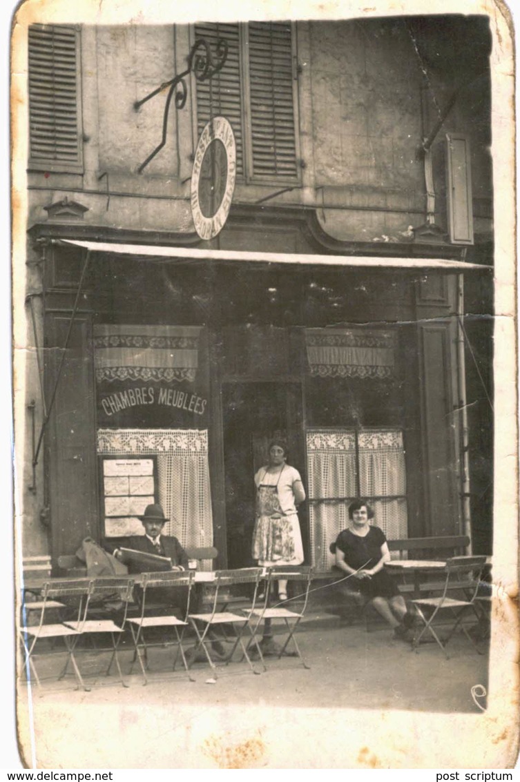 A Identifier - Vosges ? Fraize ? Restaurant Du Cadran Bleu - Chambres Meublées - Carte Photo - A Identifier